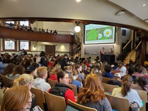 photo of lecture in ag hall